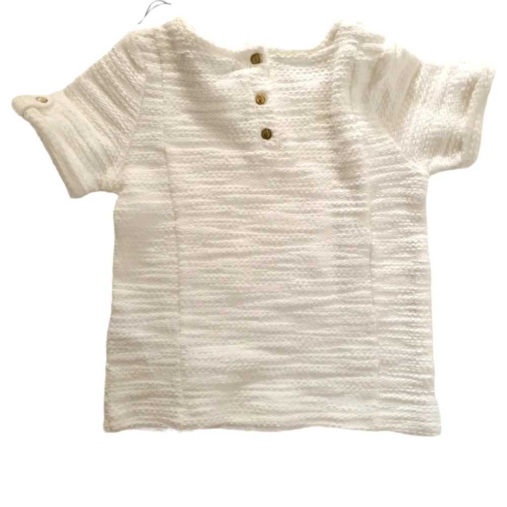 7 For All ManKind Knit like short sleeve top Size 4T